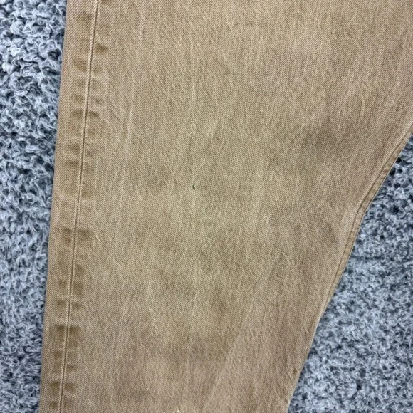 Vintage Levis 501 XX Jeans Mens 34x32 Brown Denim Button Fly Straight Leg Y2K - Picture 4 of 16